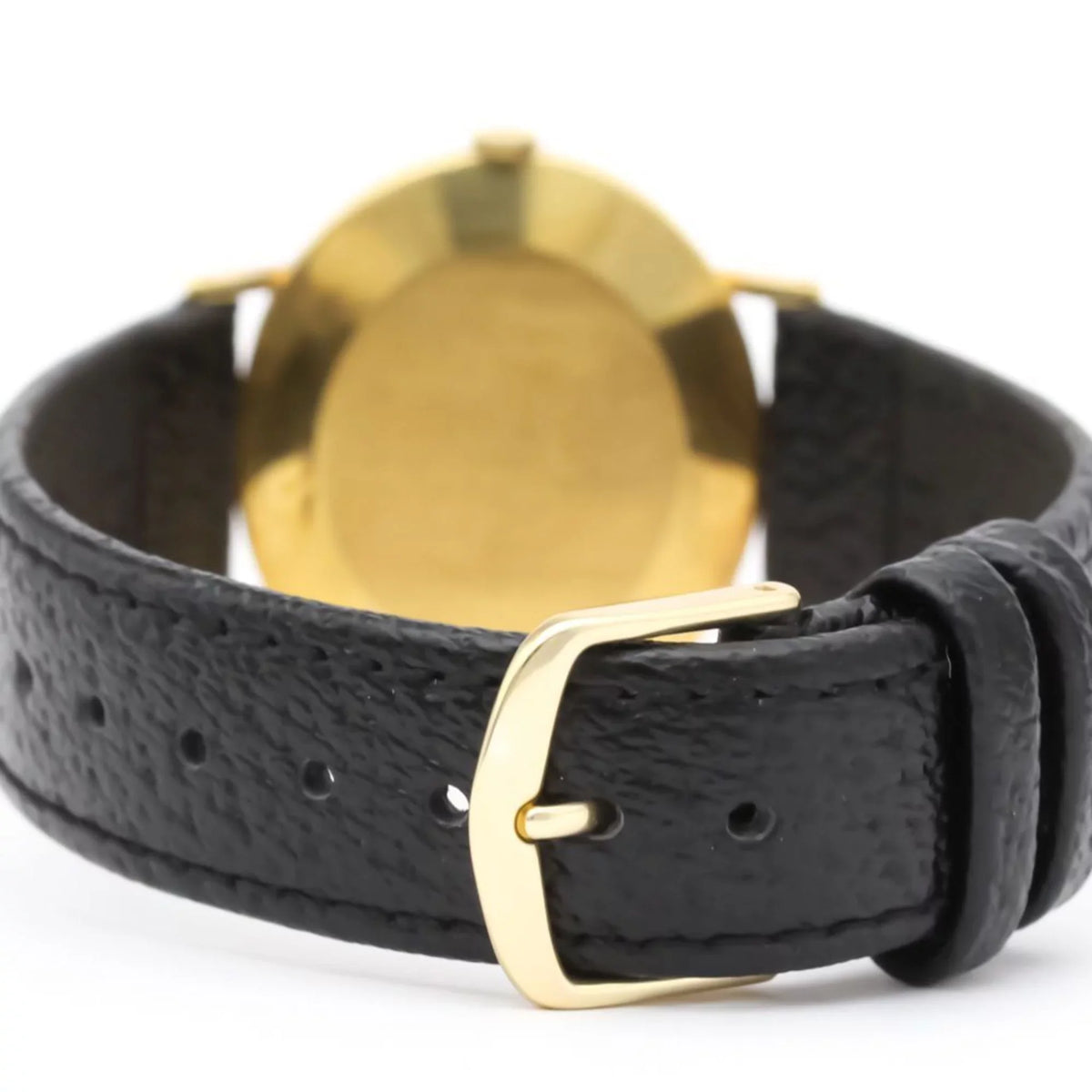 Pre-Owned  Cellini 18K Gold Leather Hand-Winding Mens Watch 4083 BF558282 (Good)
