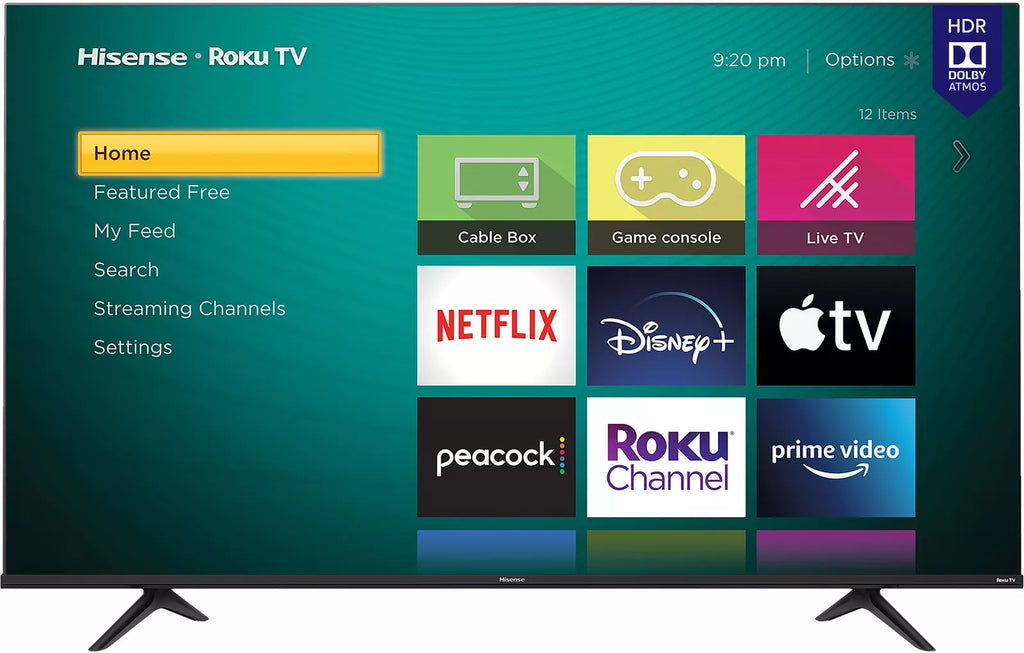 Hisense - 50" Class R6G Series   Smart Roku  4K