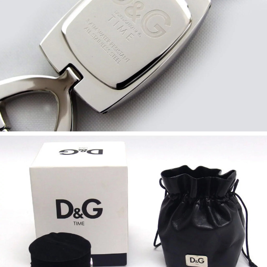 Pre-Owned D&G Ladies Watch Quartz Silver Dial  (Fair)