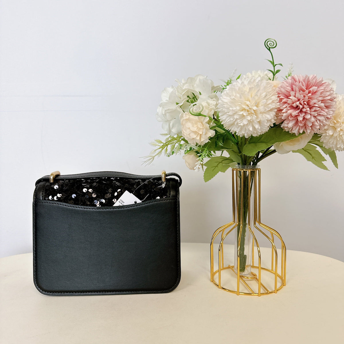 Coach CO922 Morgan Square Crossbody  Black