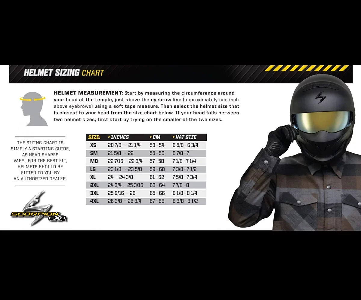 Scorpion -R320 Helmet - Black -