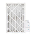 12x24x4  11,  1000 Pleated  Furnace 4" Air Filters by Pamlico. 3 Pack. Actual Size: 11-3/8 x 23-3/8 x 3-3/4