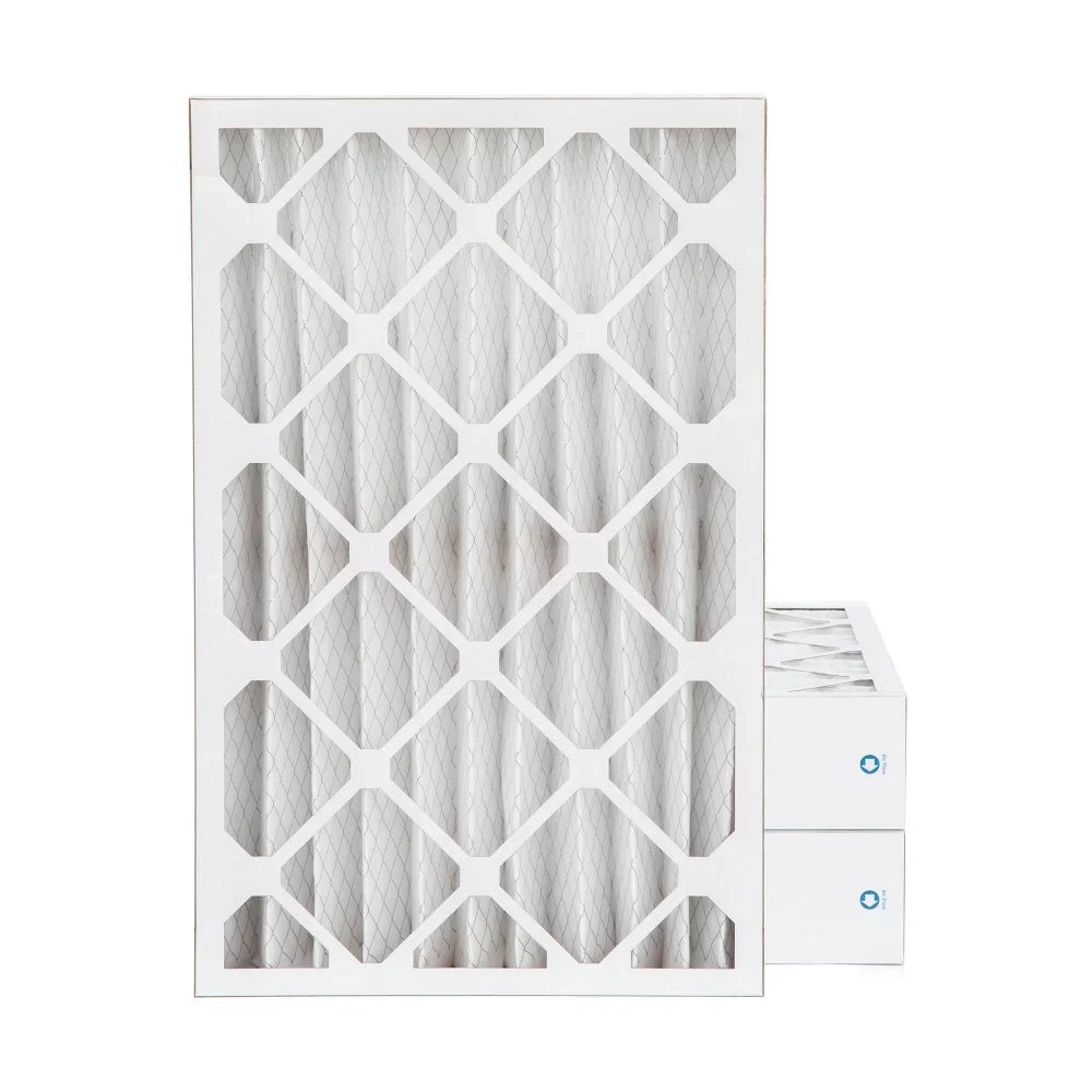 12x24x4  11,  1000 Pleated  Furnace 4" Air Filters by Pamlico. 3 Pack. Actual Size: 11-3/8 x 23-3/8 x 3-3/4
