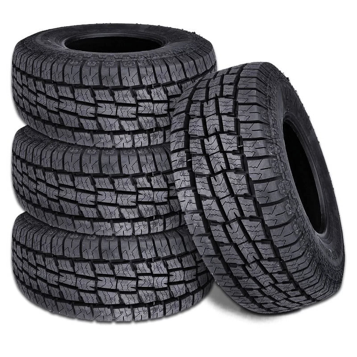 Set of 4 Lionhart Lionclaw ATX2  235/70R16 All Terrain Tires [Load Range C, 6 Ply] LHSTATX1670010 / 235/70/16 / 2357016 Fits: 2004-07 Honda Pilot -L, 2013 Ford Explorer Sport