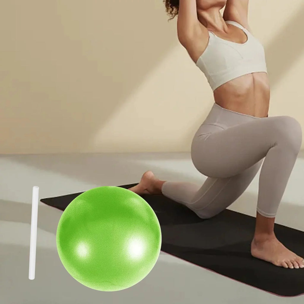 6xSmall Pilates Ball Heavy Duty Workout Ball for Home Gym Balance Green