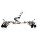 Single Layer Stainless Steel Tip Cat-Back Exhaust for 2012 Plus Subaru -Z & -S Gemini & R400