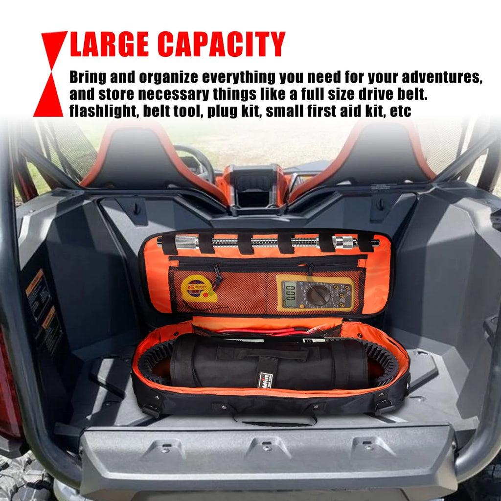 Goldfire Universal Travel Tool Storage Kit Storage Bag with Portable Tool Roll Organizer Wrench Tool Pouch for   Car Truck