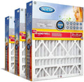 BestAir HW2025-13R  Furnace Air Filter, 20" x 25" x 4",  13, Removes Allergens & Contaminants, Fits 100%, For Honeywell Models, Pack of 3