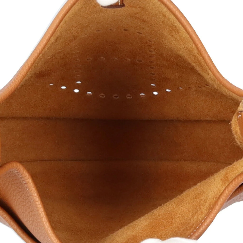 Pre-Owned Hermes Evelyn  Shoulder Bag Taurillon Clemence Brown Women's  (Good)