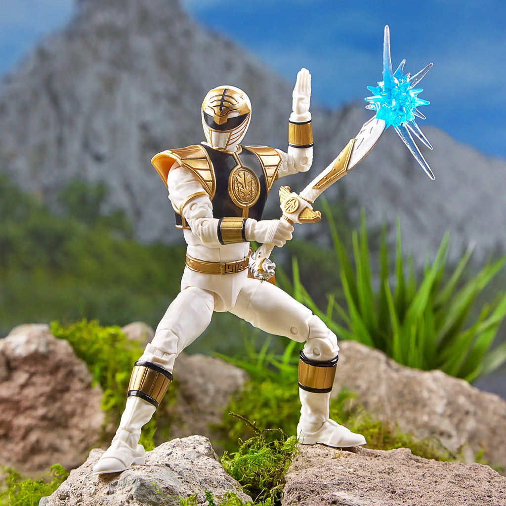 Power Rangers Lightning Collection 6-inch Mighty Morphin White Ranger Figure