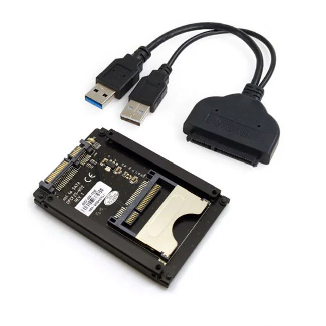 22Pin to  3.0 to CFast Card adapter 2.5 inch Hard Disk Case   CFast Card Reader for  Laptop