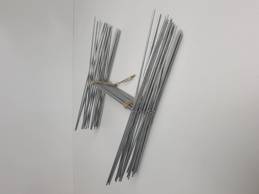 Pkg of 10 Metal Stake 15 Inch Tall Signs Stake 10 x 15 inch x 9 Gauge Galvanized Wire, Fit 4mm or 5mm Corrugated Signs, Metal Stake 15'' Tall 10'' Wide, Ship same day  (10Stake15'')