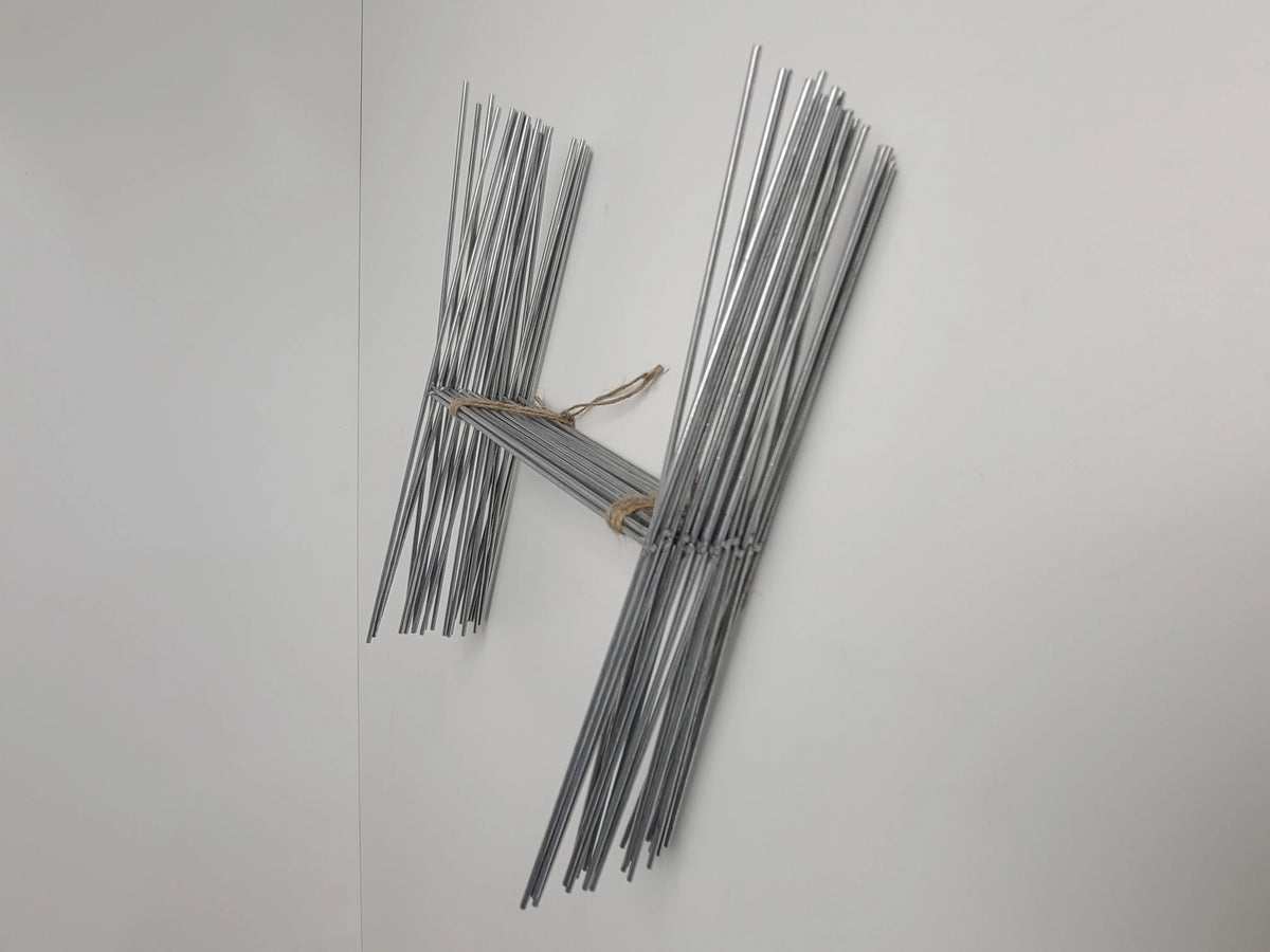 Pkg of 10 Metal Stake 15 Inch Tall Signs Stake 10 x 15 inch x 9 Gauge Galvanized Wire, Fit 4mm or 5mm Corrugated Signs, Metal Stake 15'' Tall 10'' Wide, Ship same day  (10Stake15'')