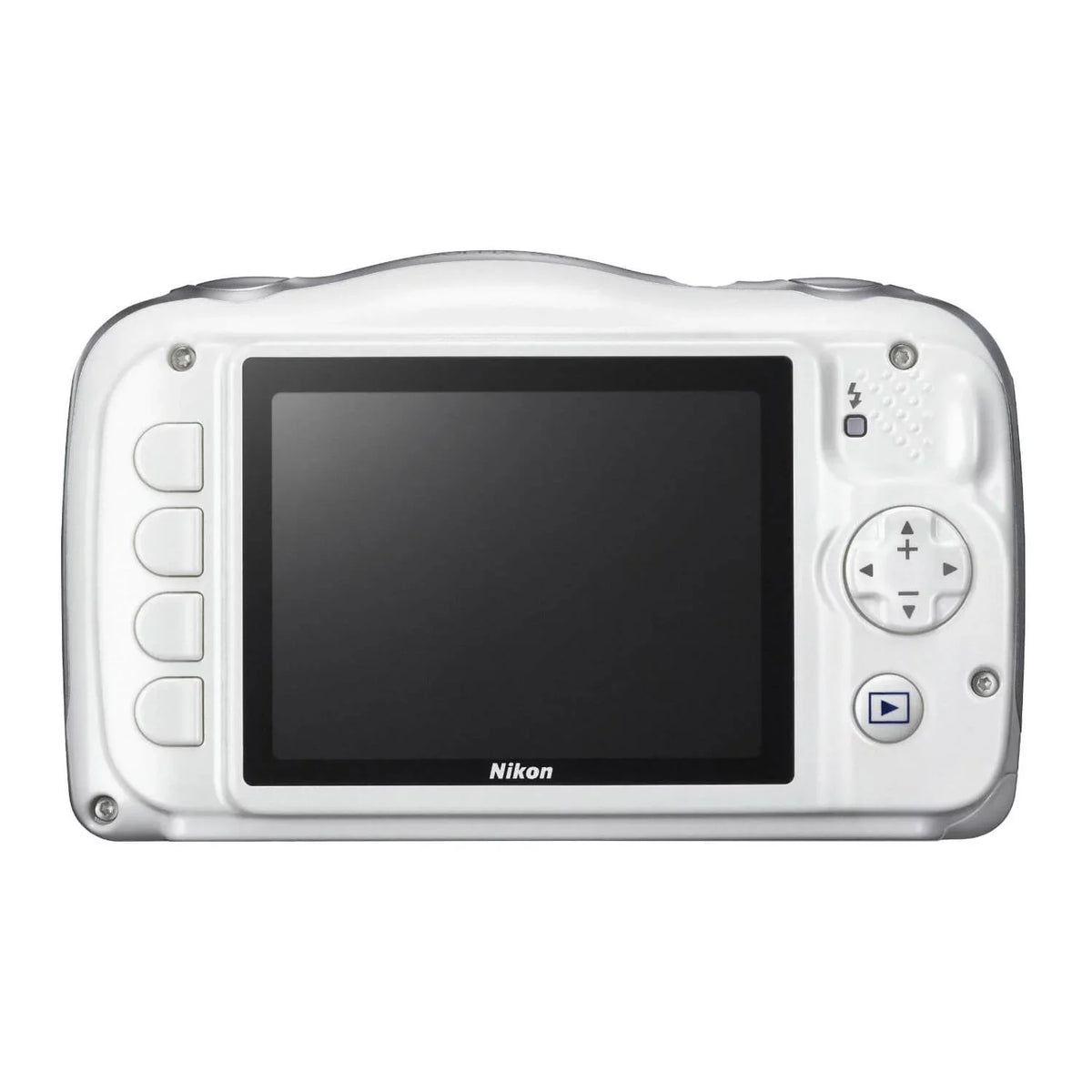 Nikon  S33 13.2MP Waterproof Shockproof Freezeproof White Digital Camera