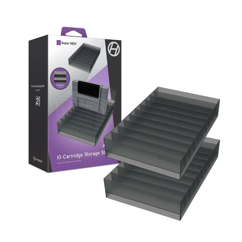 Hyperkin 10-Cartridge Storage Stand for Nintendo  (2 Pack)