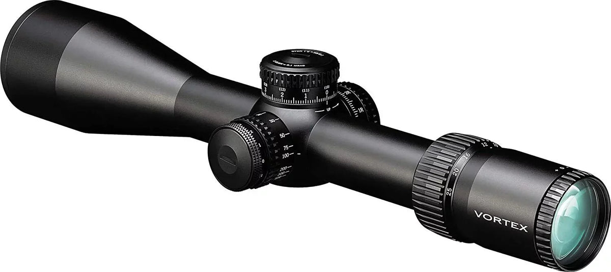 Vortex Optics Strike Eagle 5-25x 56  -7C () Riflescope with Lens Cleaning Pen and Free Hat