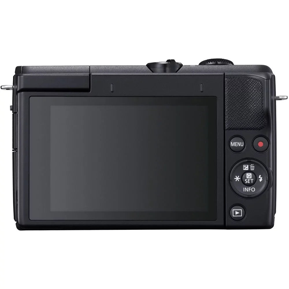 Canon  M200 Mirrorless Digital Camera with 15-45mm Lens (3699C009) + More