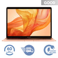 Pre-Owned Apple MacBook Air 13" 2018 Gold- i5 1.6GHz- 8GB - 128GB - Model Number MRE82LL/A (Fair)
