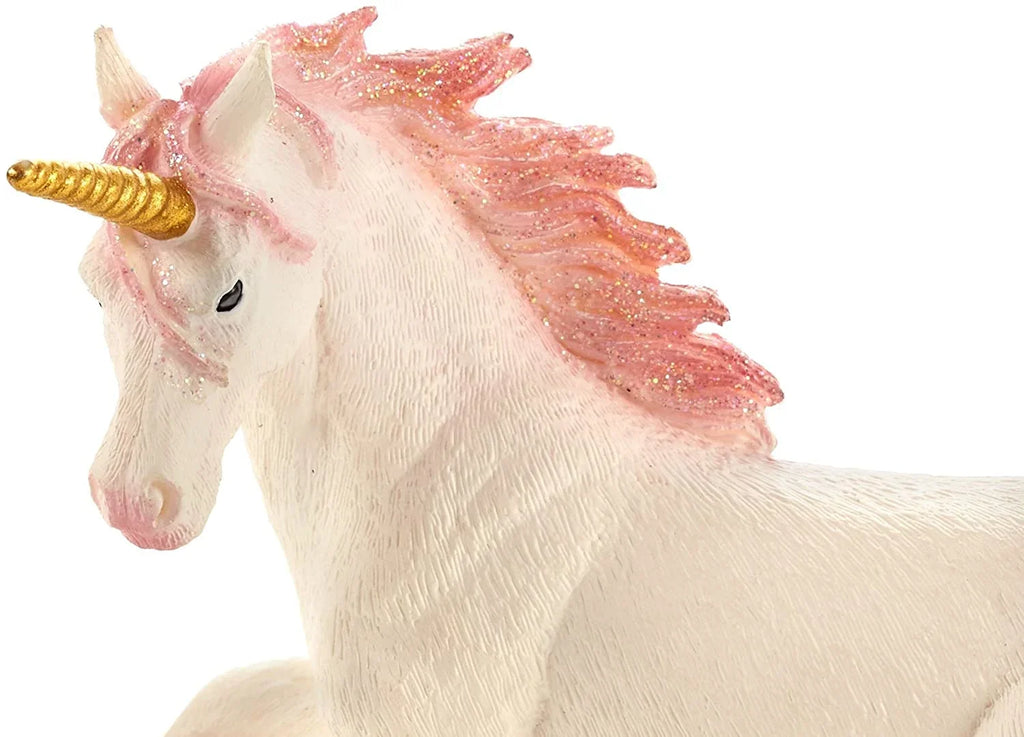 Unicorn (Pink) Realistic Fantasy Toy Replica Hand Painted Figurine