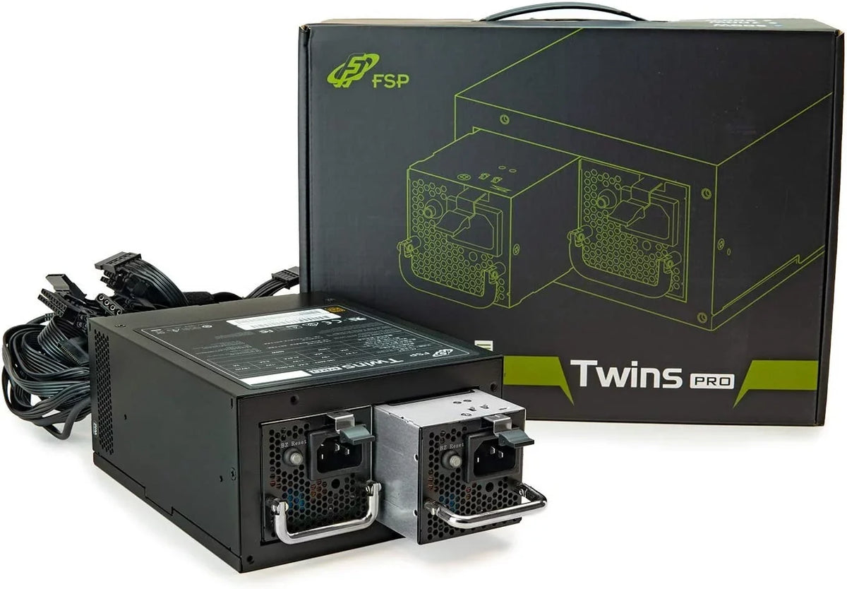 Twins Pro  PS2 1+1 Dual Module 700W Efficiency ≥90% Hot-swappable Redundant Digital Power Supply with Guardian Monitor Software (Twins Pro 700)