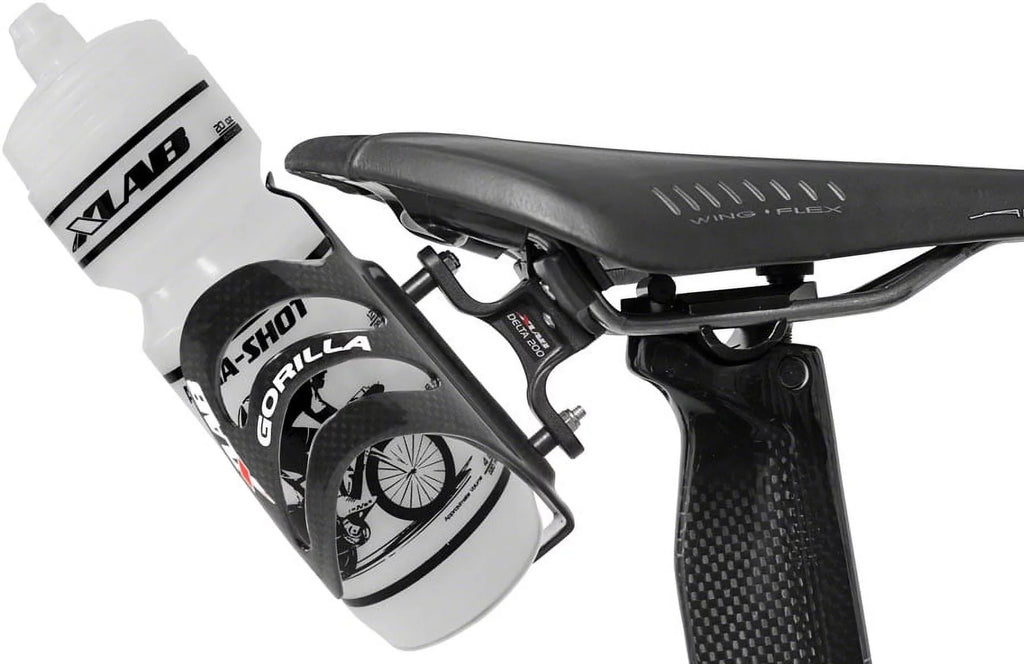 Delta 200 Rear Water Bottle Cage Black Saddle Mount Aero Bicycle Parts