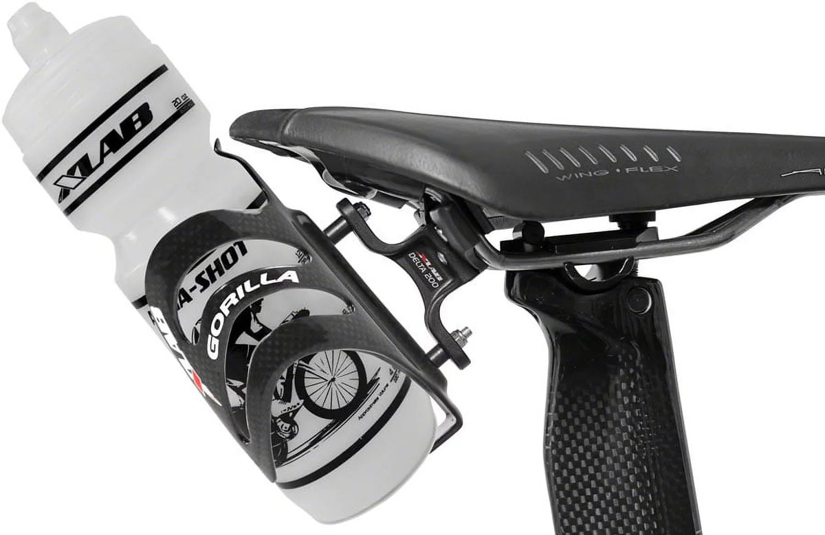 Delta 200 Rear Water Bottle Cage Black Saddle Mount Aero Bicycle Parts