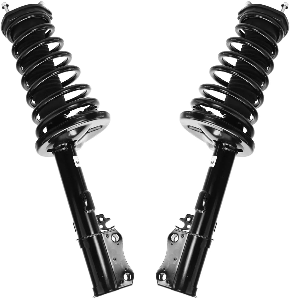 Detroit Axle - Rear Struts for 1997 1998 1999 2000 2001 [2.2L] Camry, 1999-2003 Toyota Solara Complete 2 Struts w/Coil Springs Replacement Quick Install Ready Struts Assembly