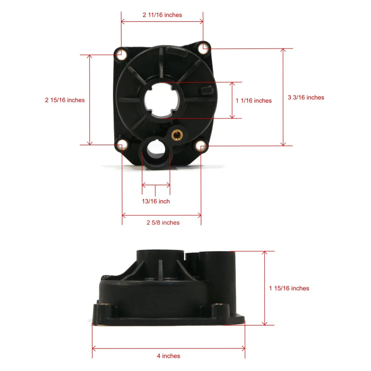 The  Shop | Water Pump Impeller Kit For 1982 Evinrude 70  E70ELCNB, E70TLCNB Outboard Boat