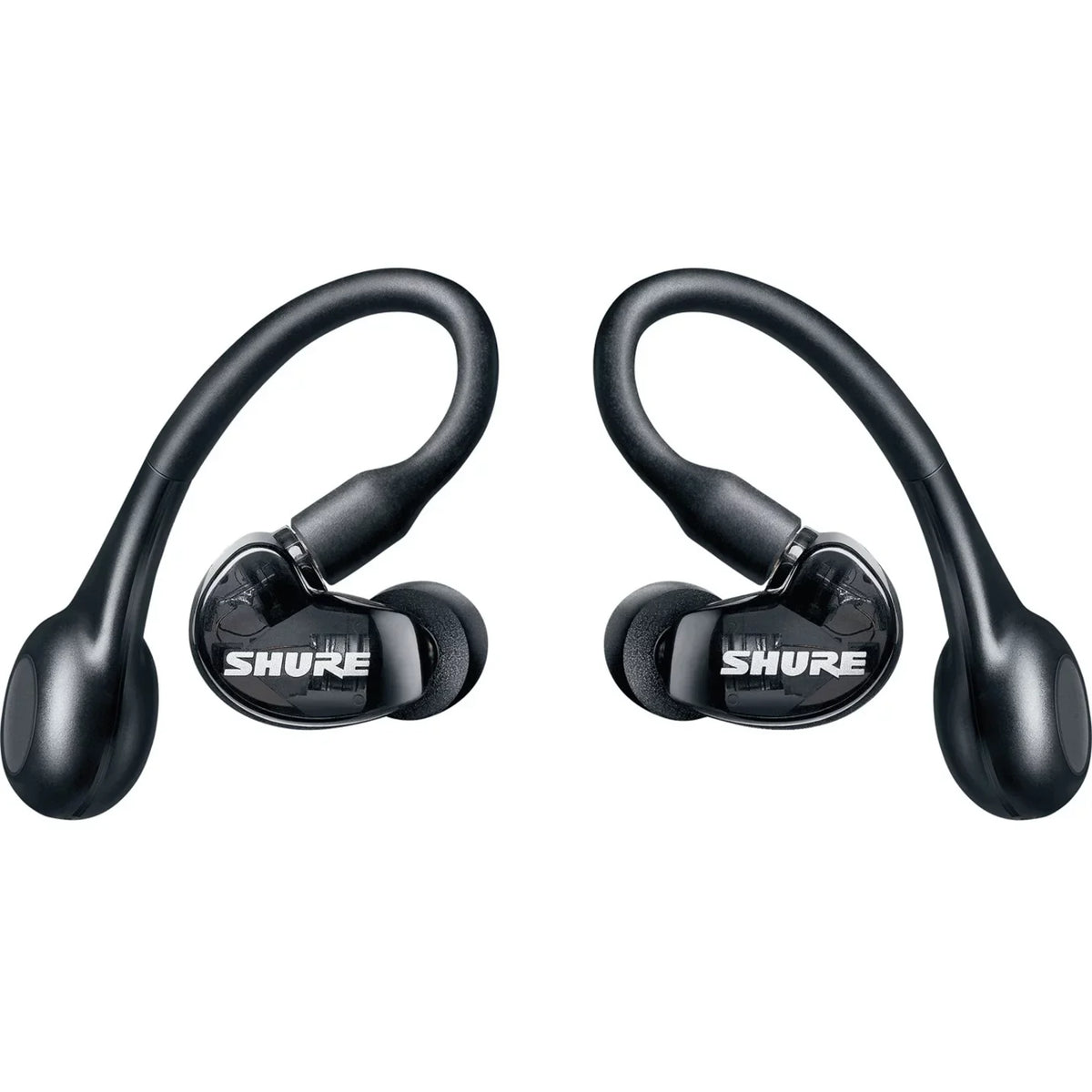 Shure  215 TW2 True Wireless Sound Isolating Earbuds with Bluetooth 5 Technology, Premium Audio with Deep Bass, Secure Fit Over-the-Ear, 32-Hour Battery Life, Fingertip Controls - (Gen 2) - Black