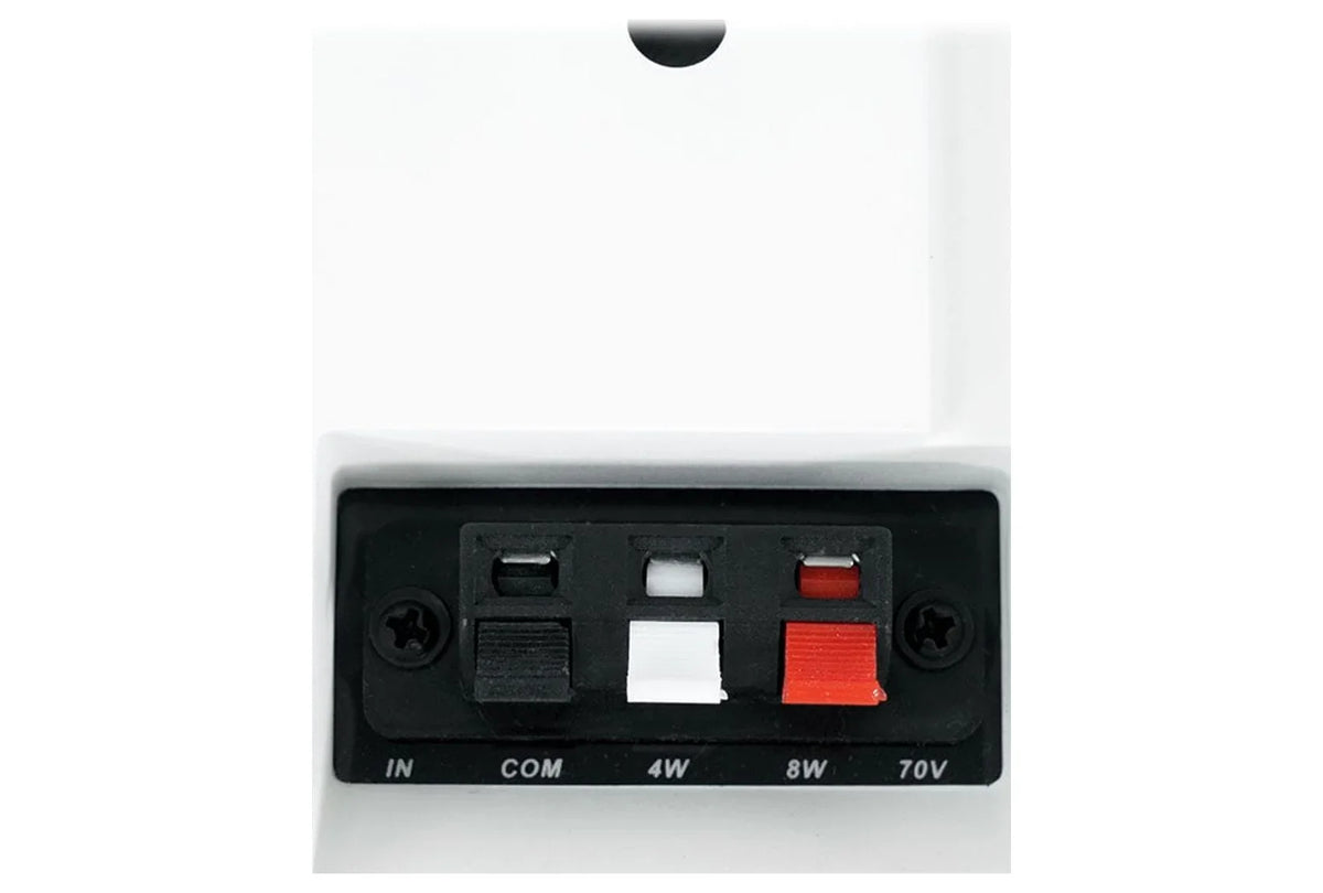 6-Zone Amplifier+4  Pendant+8 Slim White Wall Speakers 4 Restaurant/Bar/Cafe