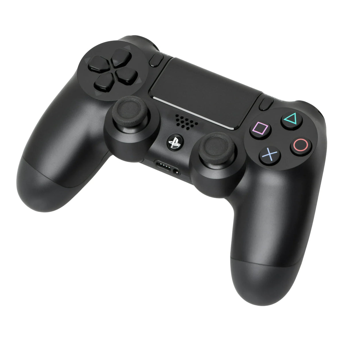 Sony PlayStation 4 500GB Gaming Console Black with Charging Dock Headset 2 Controller Bolt Axtion Used