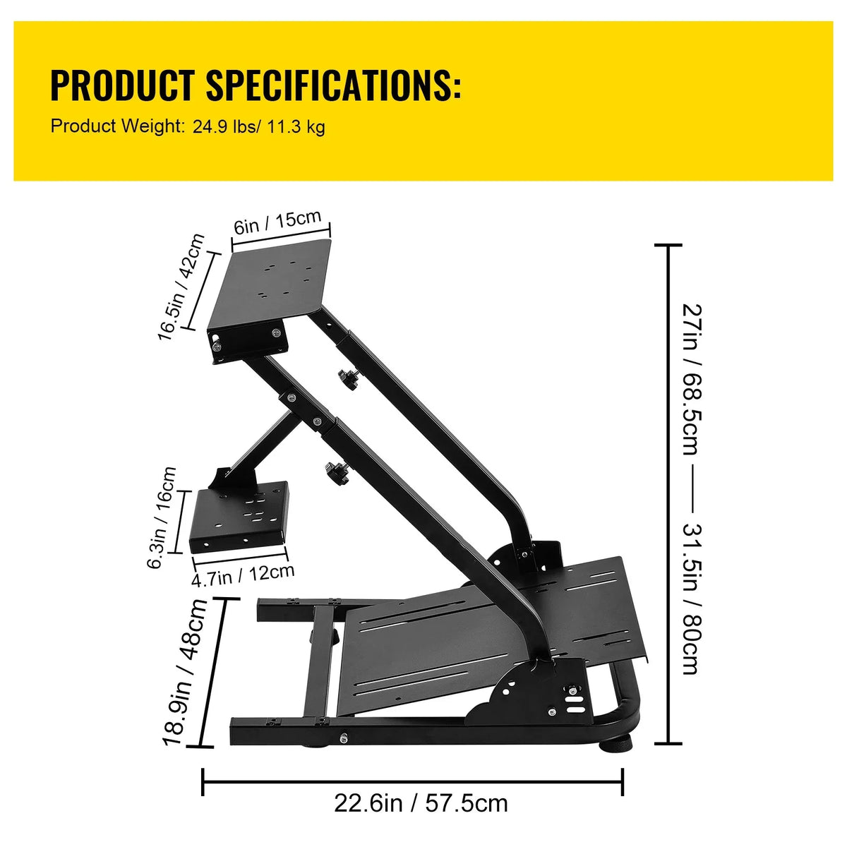 Steering Wheel Stand Stand Racing Simulator For G27 G29 PS4 G920 T300RS