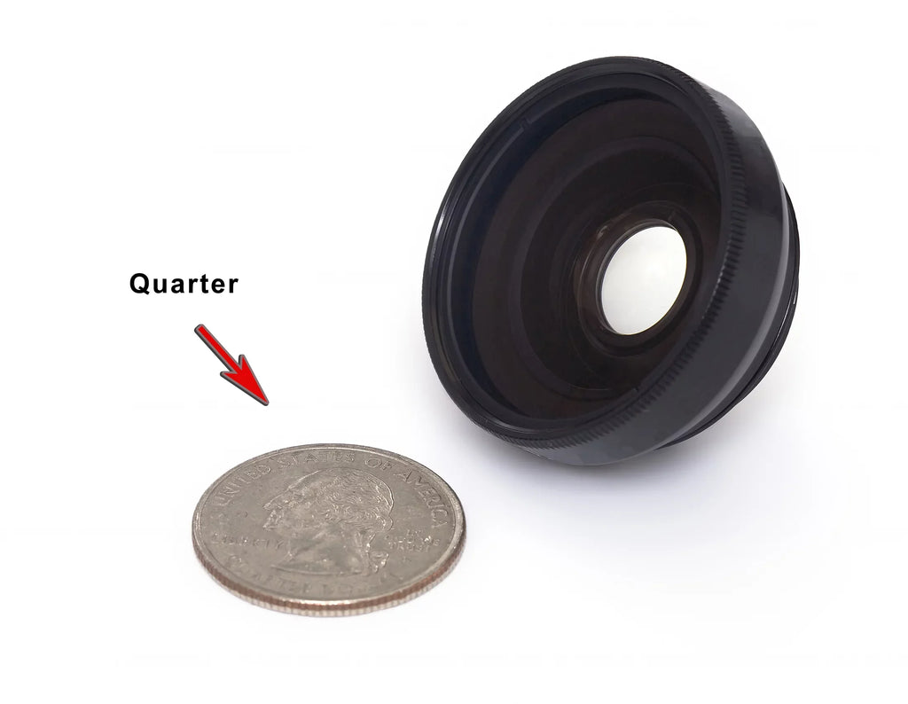 Kodak Zi8 0.45x Wide Angle Lens () Chrome Finish W/ Macro (Modification Style) Magnetic Type.