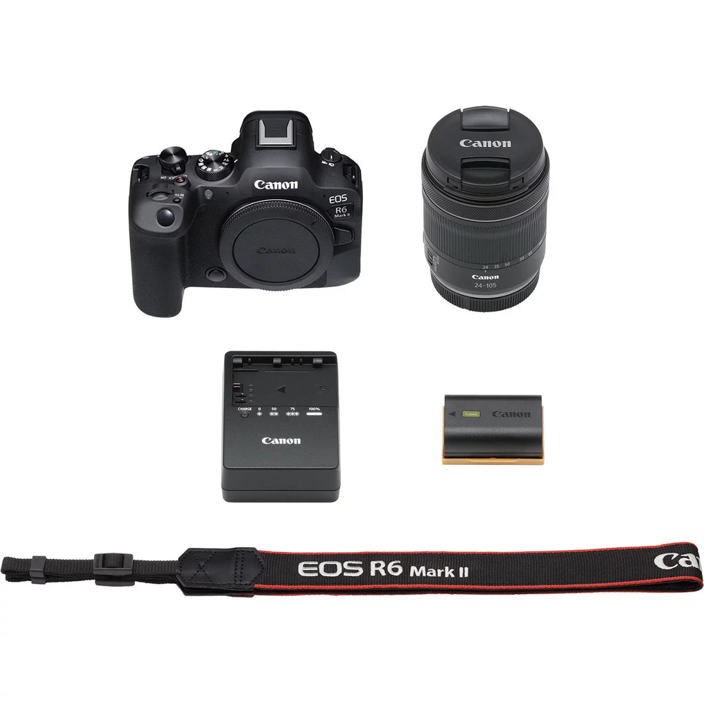 Canon  R6 Mark  Mirrorless Camera and 24-105mm f/4-7.1 Lens - Accessory Kit