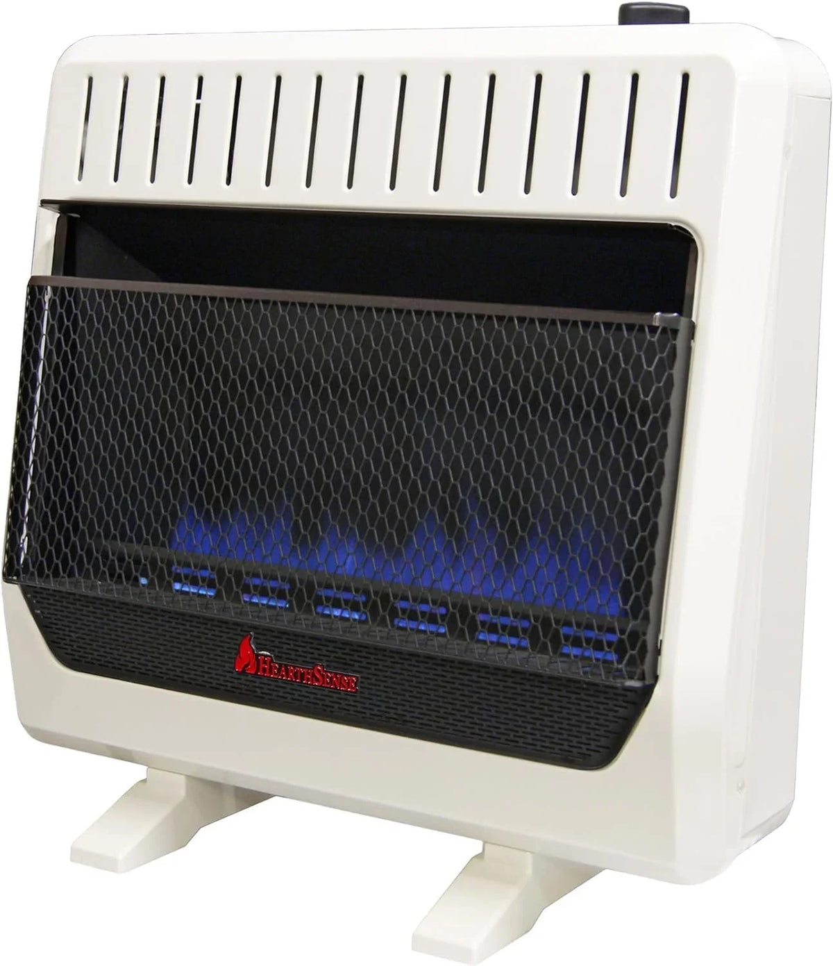 Hearth Sense Dual Fuel Vent less Blue Flame Heater with Base and Blower 30,000 , T-Stat Control Model# BF30T-