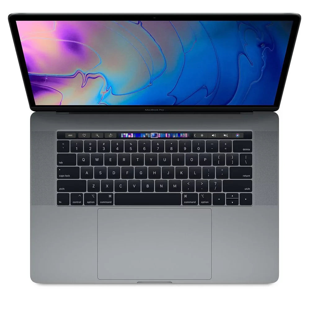 Pre-Owned Apple Macbook Pro 15.4-inch (Retina, Space Gray, Touch Bar) 2.9Ghz 6-Core i9 (Mid 2018) MR942LL/A 128GB  16GB Memory 2880x1800 Display Mac  Sierra Power Adapter Included (Good)