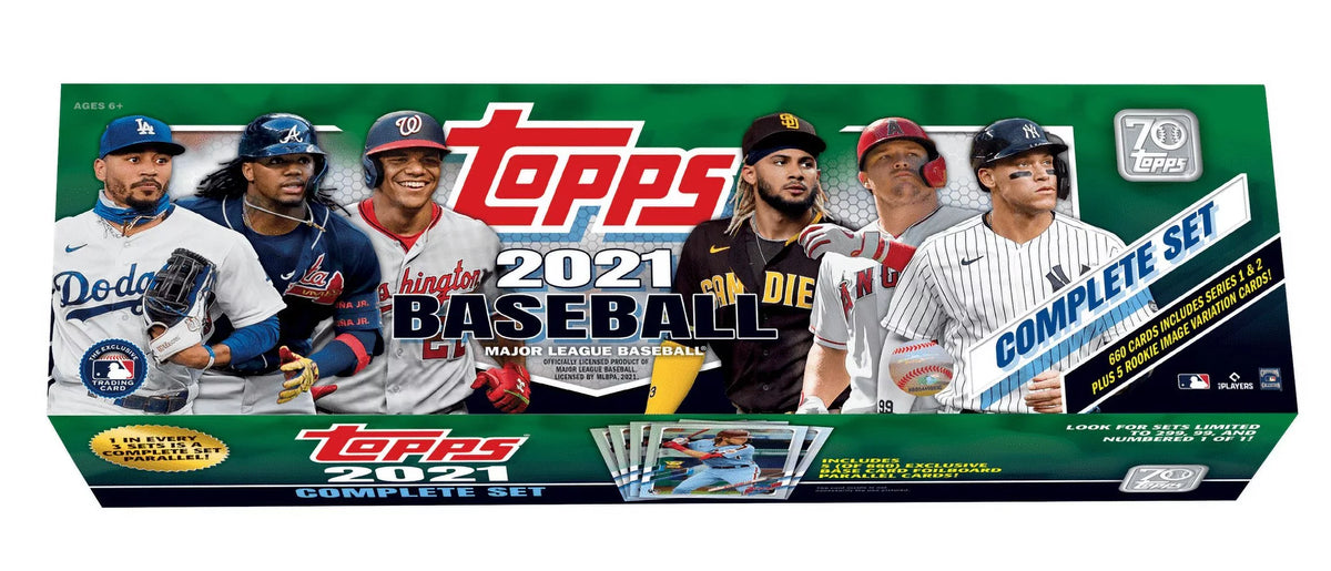 2021 Topps Complete Set  Baseball Trading Cards Retail Box