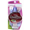 Schick Quattro For Women High Performance Disposable Razors, Sensitive Skin - 3 Ea, 3 Pack