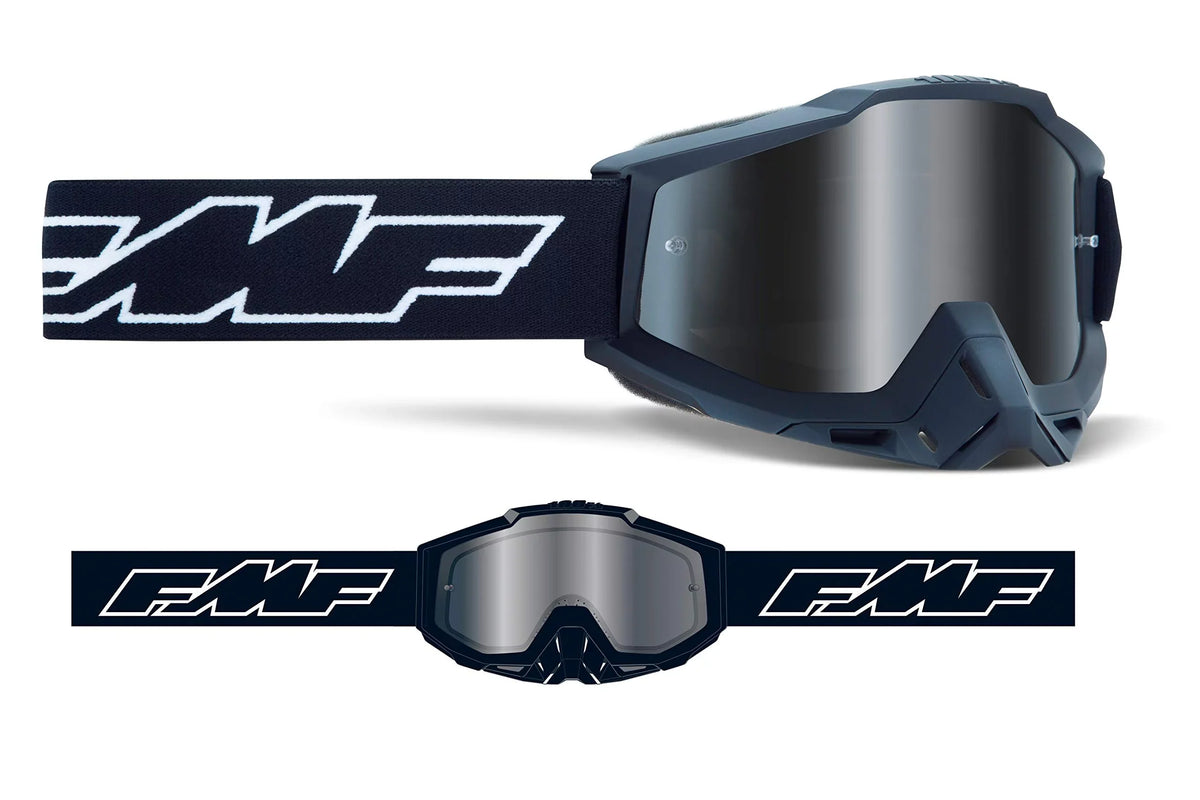 Racing PowerBomb Sand Rocket Goggles (, Black / Smoke Lens)