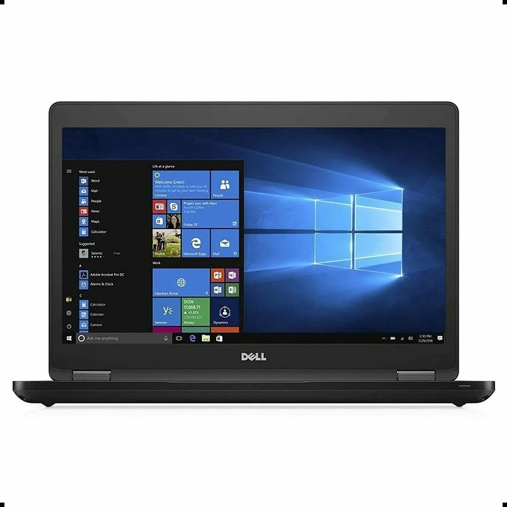 Dell Latitude 5480 Business Laptop, 14.0''  (1366 x 768) Non-Touch, Intel 6th Gen Core I5-6300HQ, 16GB , 512GB , Intel  Graphics 530, Windows 10 Pro