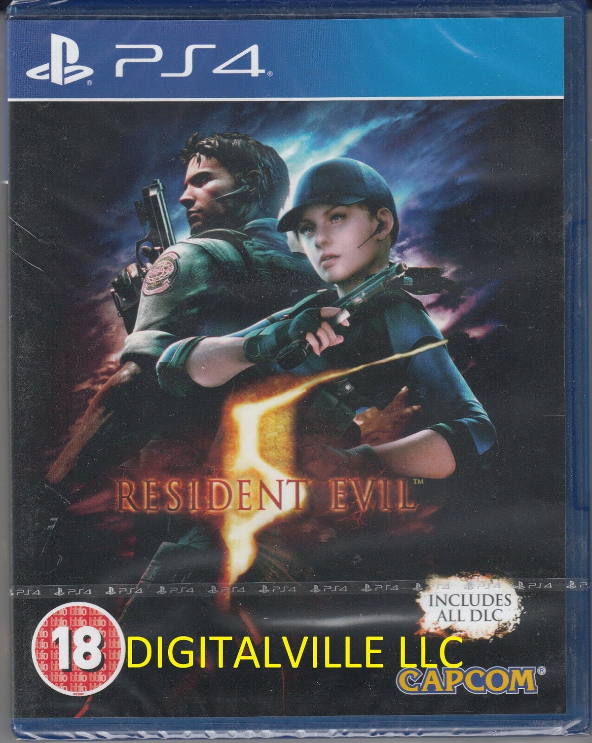 Resident Evil 5  PS4 Brand New factory Sealed
