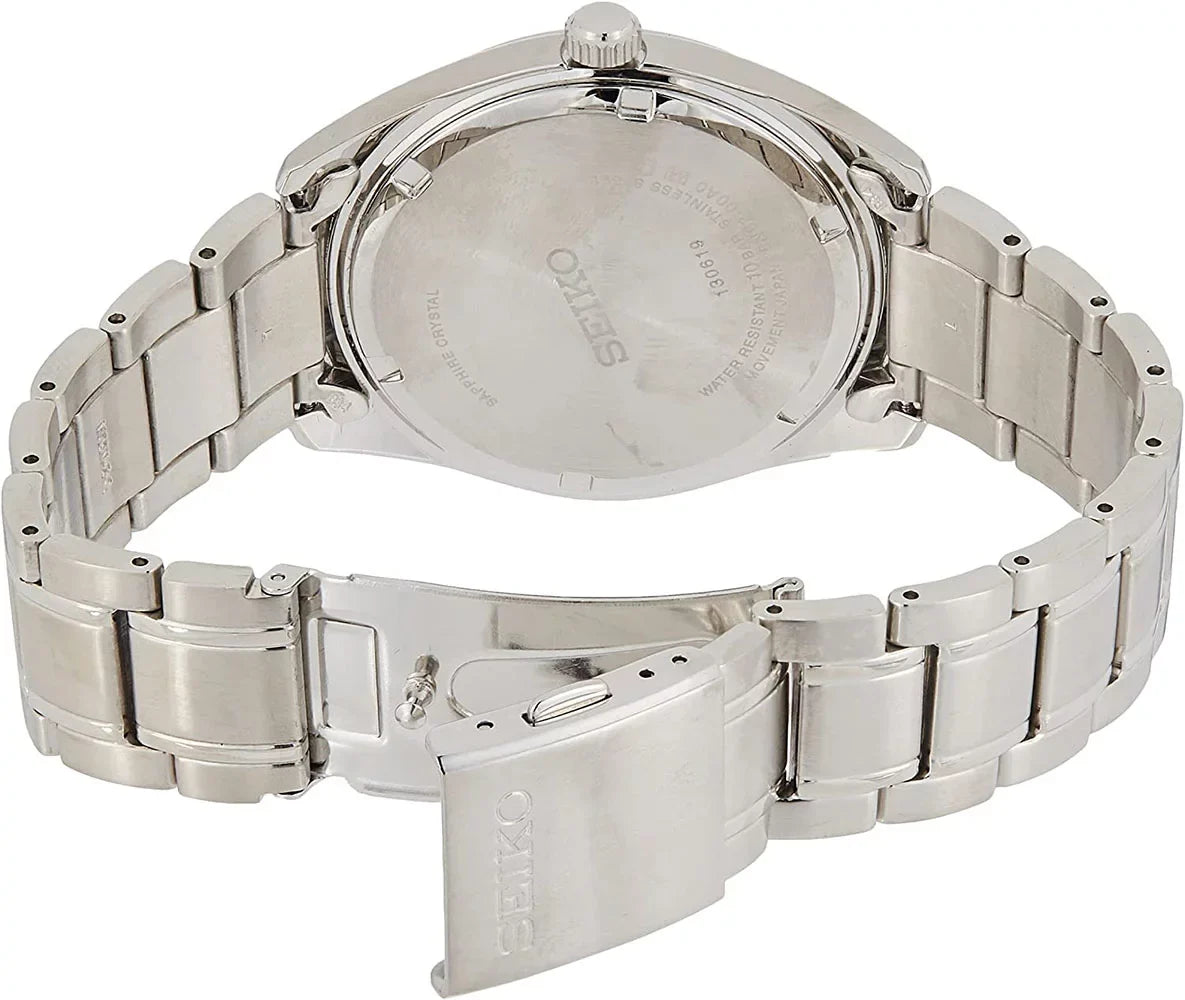 Seiko Essentials Quartz Silver Dial Men's Watch SUR307