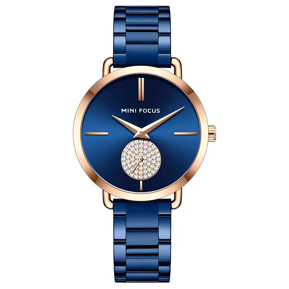 Fashion Women's Watches Top Brand Luxury Feloj Mujer Montre Femme Ladies Wristwatch For Girls Relojes Stainless Steel