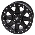 4/110 Tusk Uinta Beadlock Wheel 14x7 5.0 + 2.0 Matte Black For Yamaha Viking   Ranch Edition 2022