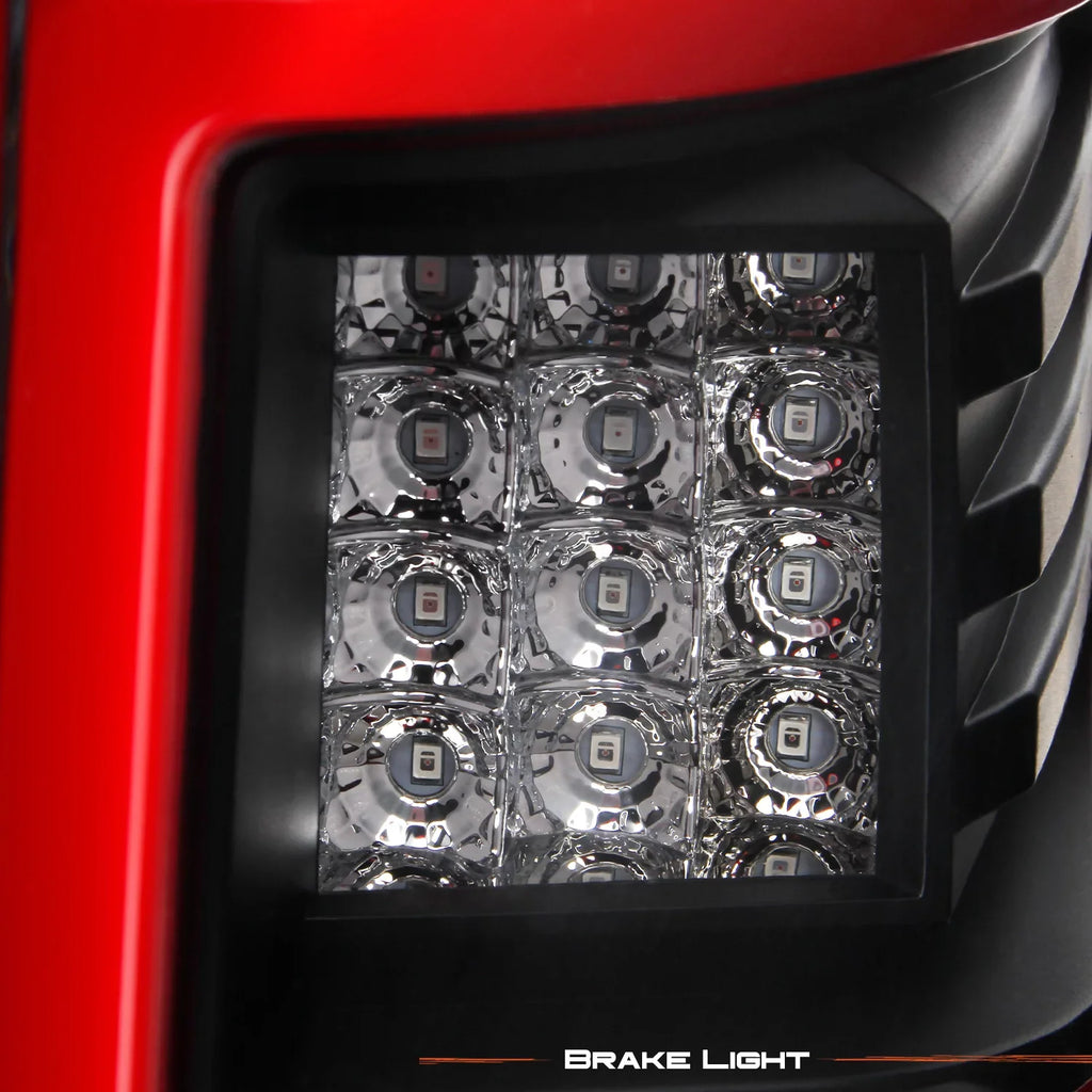 '- Fit 2008 2009 2010 2011 2012 2013 2014 Ford F150 [Full ] Tail Lights Driver + Passenger Black