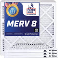 Filter King 9x49.5x1a Air Filter | 4- |  8  Pleated A/C Furnace Filters |    | Actual Size: 9 x 49.5 x .75"