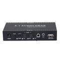 moobody -A6L 5.1 Audio Gear Digital Sound Decoder Audio Converter 3.5mm Audio Output Replacement for Dolby Digital -3 Plug