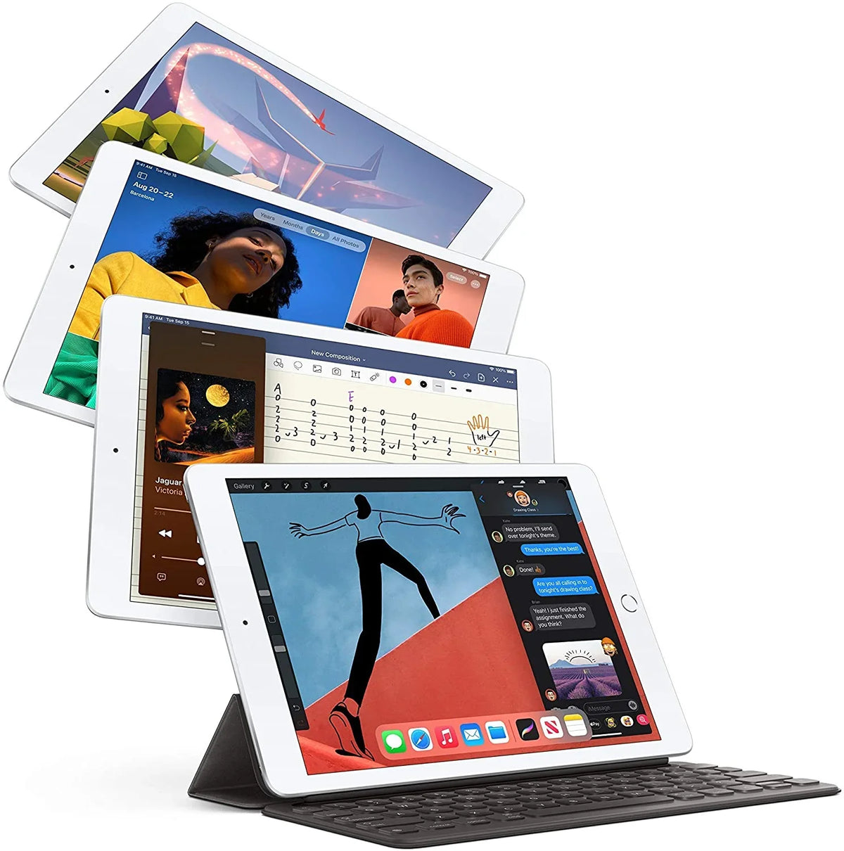 Apple iPad 10.2" Wifi 32GB (8th Gen; 2020) - Silver..A
