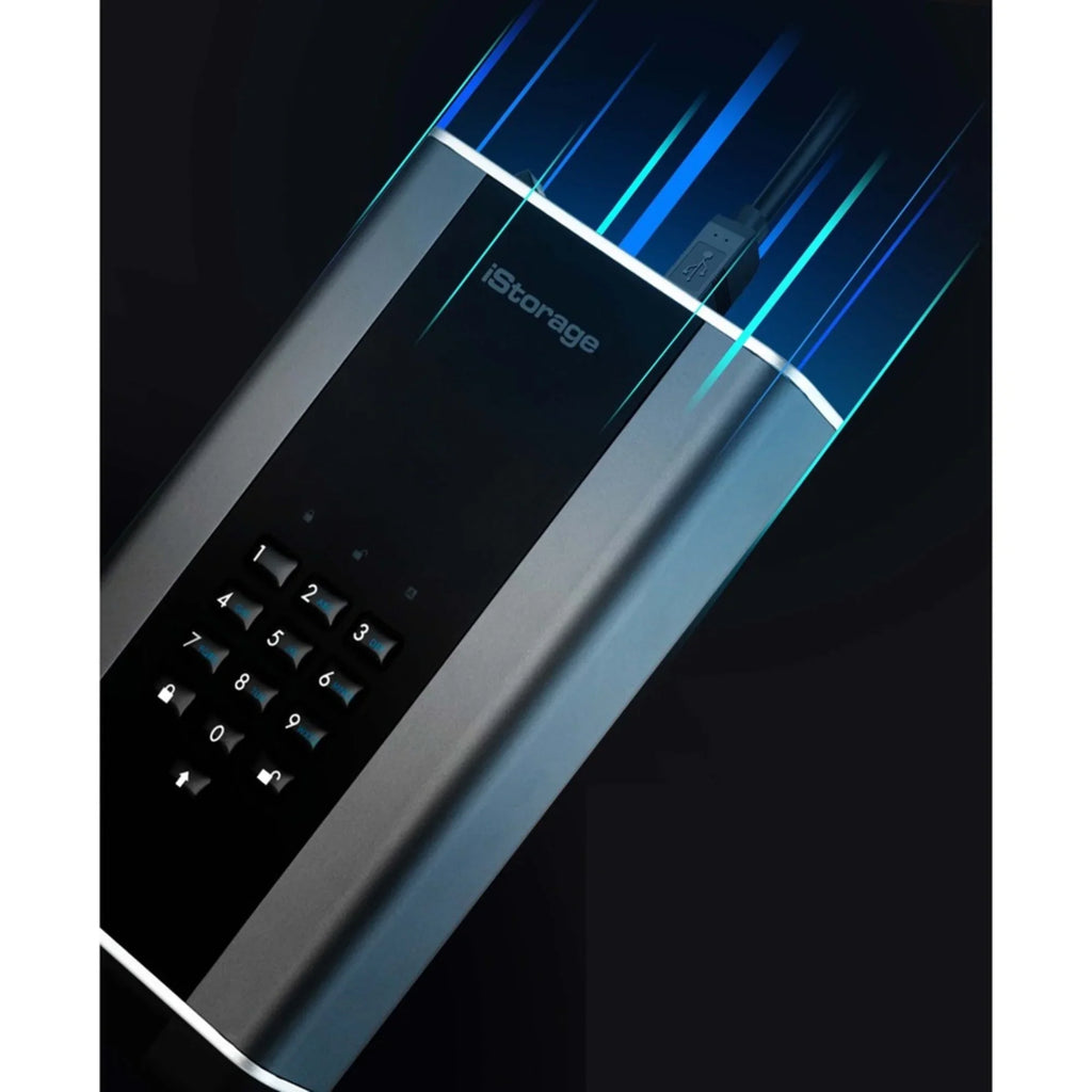 iStorage diskAshur DT2 20  Desktop Hard Drive - External -  Compliant (is-dt2-256-20000-c-x)
