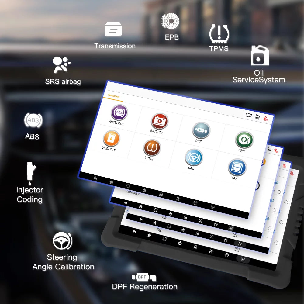 Enhanced K3 Car Heavy Truck OBD2 Scanner Bluetooth Full System Diagnostic Tool